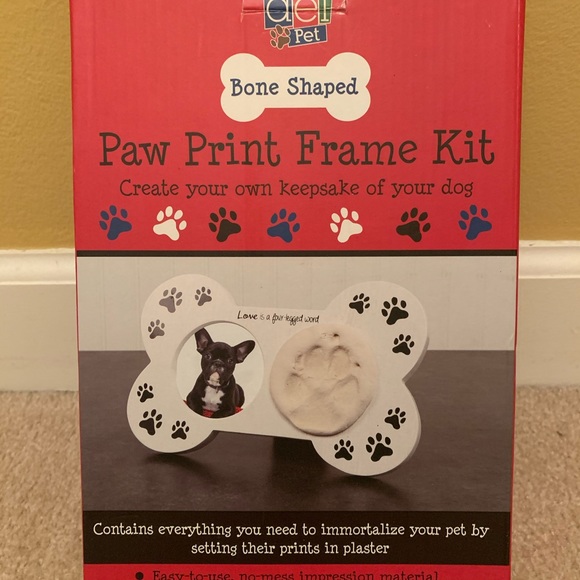 COPY - Paw print frame kit. Show off your pet in style - Picture 2 of 2